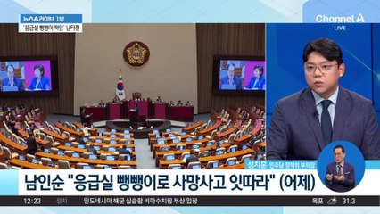 어제 대정부질문…의료대란 책임 놓고 난타전