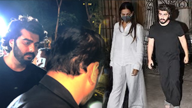 Malaika Arora Father Antim Sanskar के बाद Ex BF Arjun Kapoor Protect करते Video, Public Reaction..|