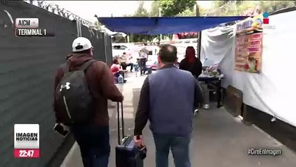 AICM precisa puntos para abordar taxis de plataforma