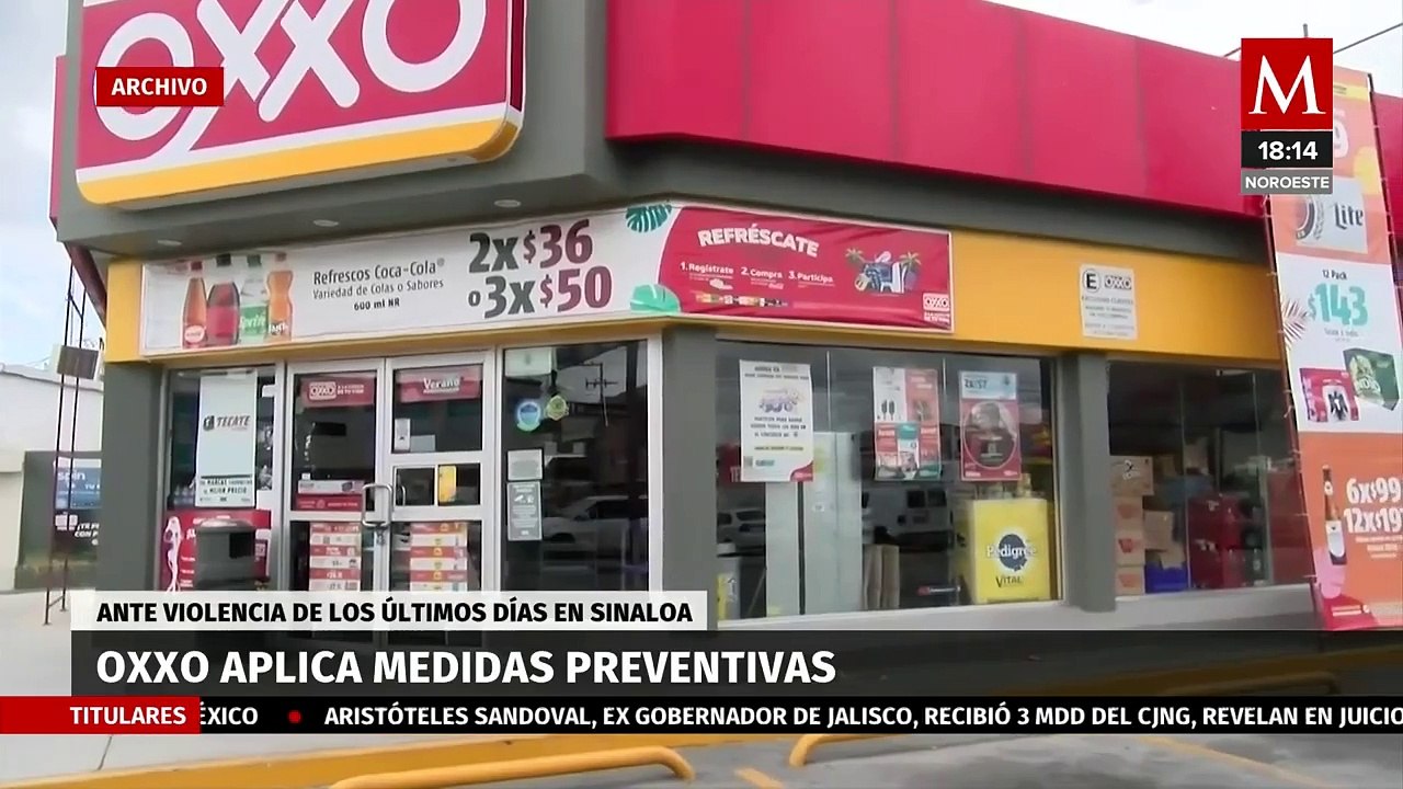 OXXO anuncia medidas preventivas ante ola de inseguridad en Culiacán
