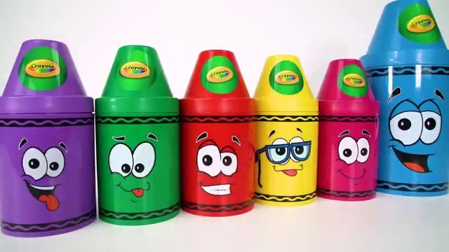 Best Toy Learning Video for Toddlers and#ASMR Kids _Learn Colors with Surprise Crayons!