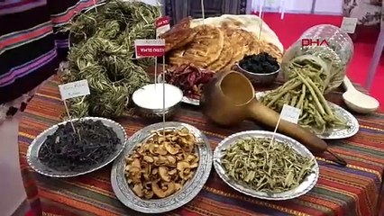 Gurme ve Gastronomi fuarında metrelerce uzunlukta Türk kebabı şöleni