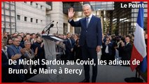 De Michel Sardou au Covid, les adieux de Bruno Le Maire à Bercy