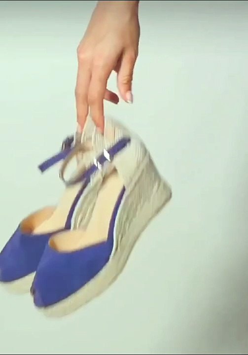 Castell MARI BABY FOR WOMEN Espadrille Heels Alpargatas Open Toe - Finest Leather Soft Padded Insole