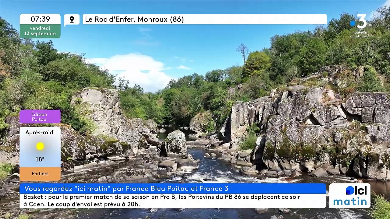 13/09/2024 - Le 6/9 de France Bleu Poitou en vidéo