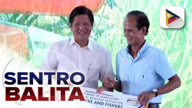 PBBM, pinangunahan ang paglulunsad ng Agri-Puhunan at Pantawid Program para sa mga magsasaka;