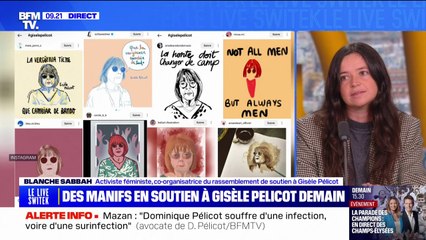 Viols de Mazan: "On a ressenti une indignation généralisée, viscérale", assure Blanche Sabbah (activiste féministe)