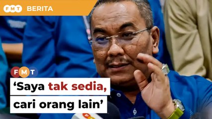 ‘Saya tak sedia, cari orang lain’, kata Sanusi berkait cadangan dirinya calon PM