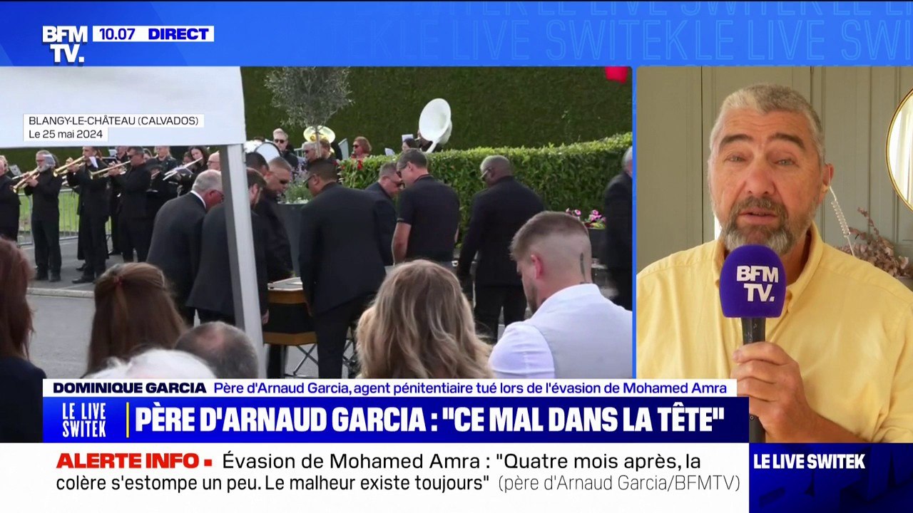 Évasion de Mohamed Amra: "On a eu le soutien de l'administration pénitentiaire et du gouvernement", assure le père d'Arnaud Garcia