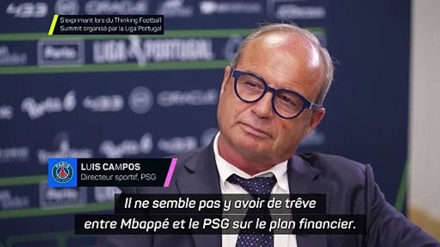 Luis Campos botte en touche sur le litige avec Mbappé : Je n'ai pas à répondre