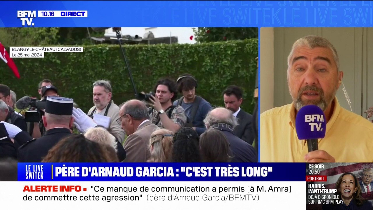 Évasion de Mohamed Amra: "Je ne sais pas s'il y a eu faute, mais le manque de communication est certain", déplore le père d'Arnaud Garcia