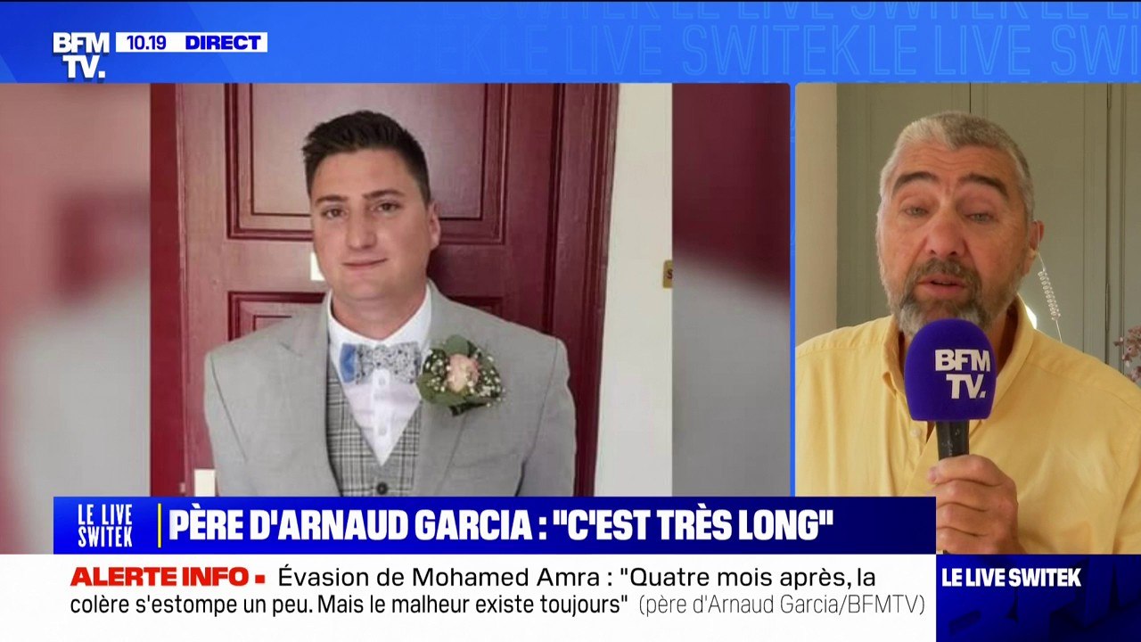 "Elle vit péniblement": le père d'Arnaud Garcia donne des nouvelles de la veuve de son fils