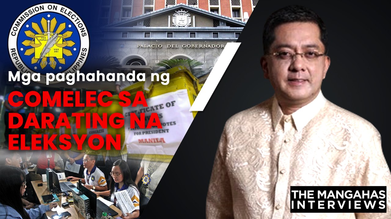 Mga paghahanda ng COMELEC sa darating na eleksyon | The Mangahas Interviews