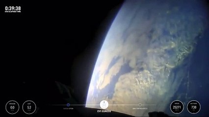 "Daqui parece perfeito". Momento em se voltou a fazer história no Espaço