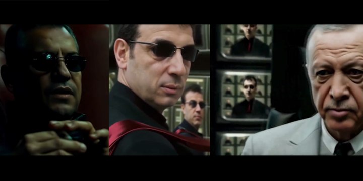 Teginart'tan Matrix temalı Türk siyasetçi serisi: Özgür Özel Neo, İmamoğlu Morpheus
