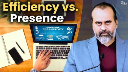 The Multitasking Debate: Efficiency vs. Presence || Acharya Prashant, NIT-Trichy (2024)