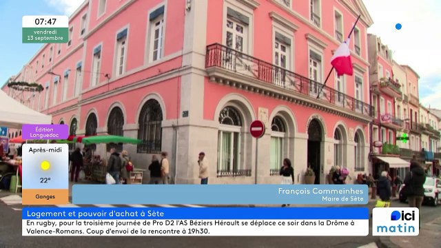 François Commeinhes, maire de Sète