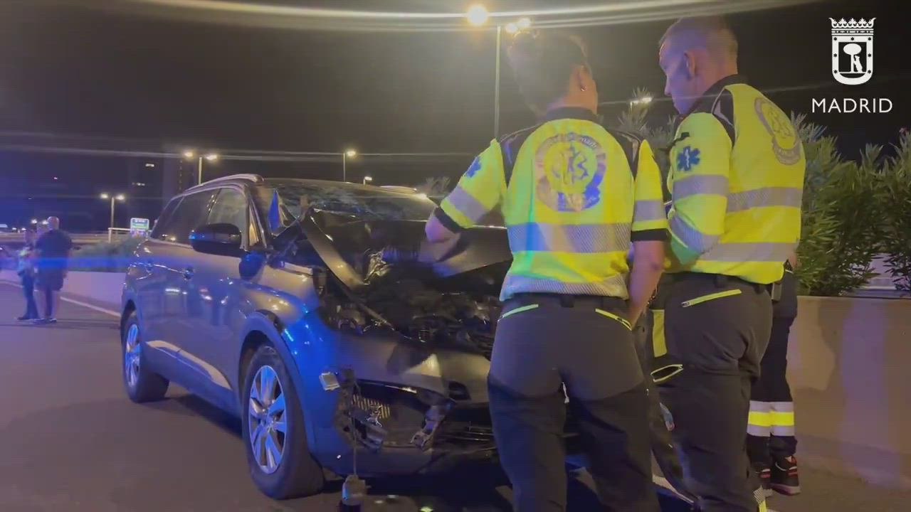 Emergencias Madrid: Atropello en M30, km.2 interior, Chamartín.