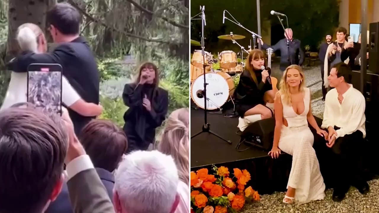 Video Annalisa emoziona al matrimonio dell'ex Davide Simonetta e di Veronica Ferraro