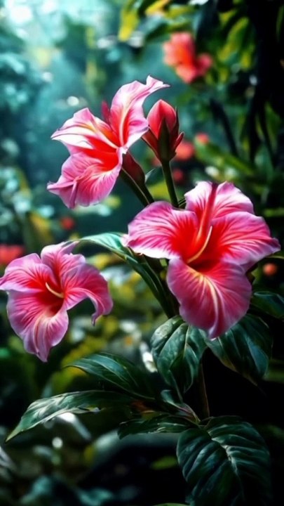 Nature rose flowers
