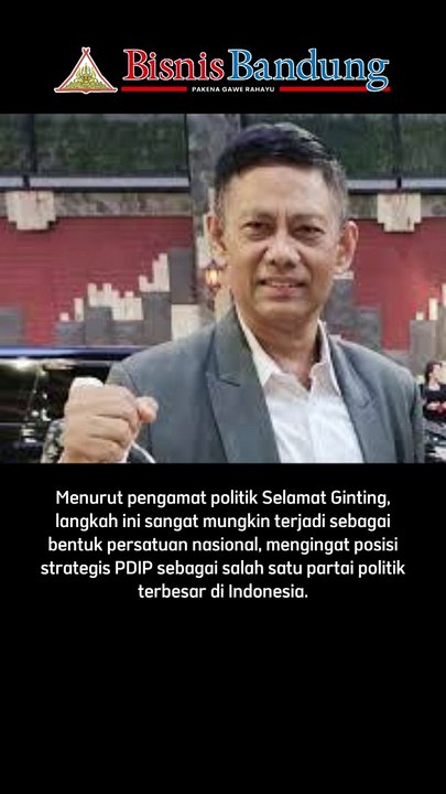 Sangat Mungkin Puan Akan Menjadi Wakil Presiden dari Prabowo, Analisis Selamat Ginting