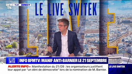 INFO BFMTV. Une nouvelle manifestation contre la nomination de Michel Barnier prévue le 21 septembre