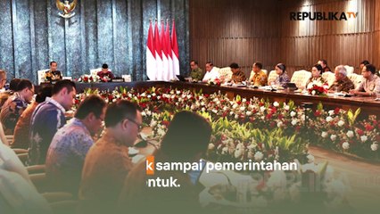 Jokowi Minta Jajarannya Jaga Stabilitas Negara Sampai Pemerintahan Baru Terbentuk