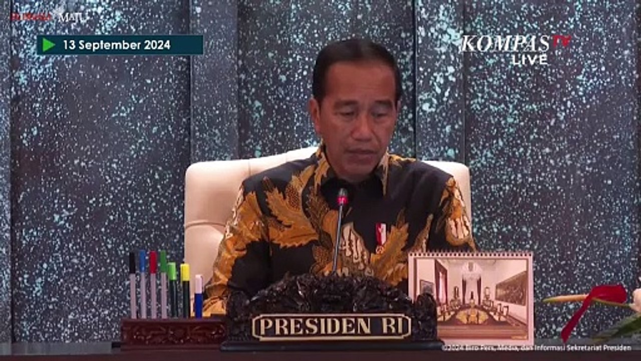[FULL] Arahan Presiden Jokowi Pimpin Sidang Kabinet Terakhir di IKN, hingga Ucapkan Terima Kasih