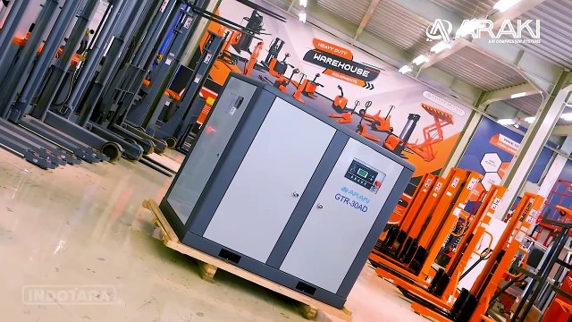 BEST AIR COMPRESSOR ARAKI HEAVY DUTY SCREW COMPRESSOR GTR30AD 13 BAR