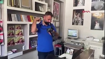 Kargocu kıyafetli vurgun kamerada: Bu kadarına da pes