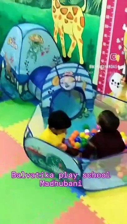 Kids Playing Fun Games at Balvatika Madhubani | Exciting Activities for Children