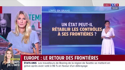 Europe : le retour des frontières - Nivin Potros sur LCI (13/09/2024)