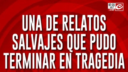 Tremendo: se robó seis bananas, salió corriendo y terminó siendo atropellado por un auto