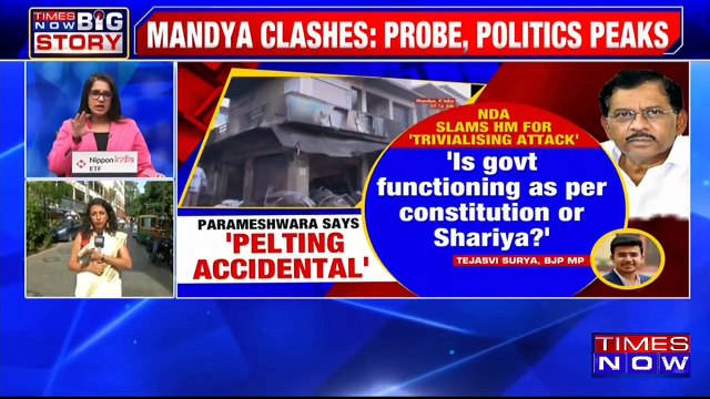 Viral news K'taka HM G. Parameshwara Describes Stone Pelting During Procession as Accidental,Not Communal Riots