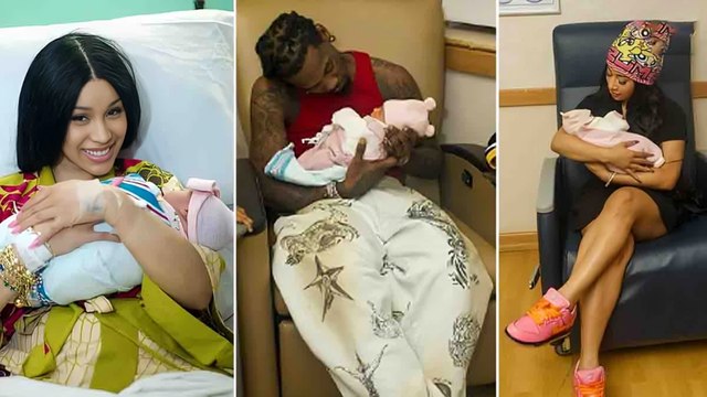 Cardi B Becomes Mom To 3 Kids, Gives Birth To A Baby Girl