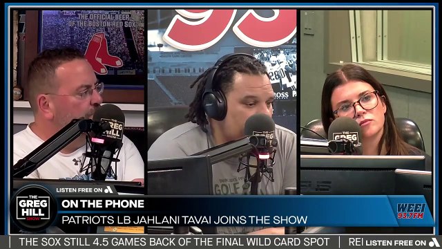 Patriots Linebacker Jahlani Tavai Joins the Show!