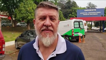Médico do Siate afirma que grávida envolvida em acidente teve forte contusão no rosto