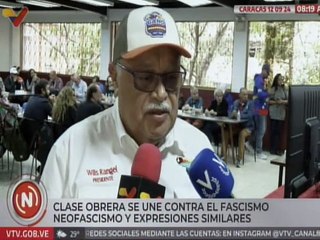 CBST se reúne con delegados internacionales para discutir creación de la internacional antifascista