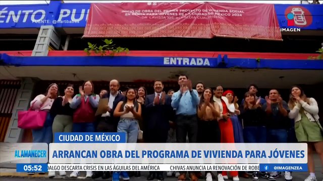 Arranca obra del programa de vivienda social de renta para jóvenes en la CDMX