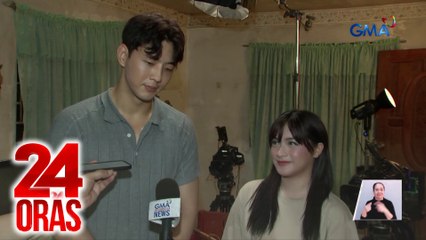 Kim Ji Soo, mas kumportable na sa set ng "Abot Kamay na Pangarap" dahil kay Jillian Ward | 24 Oras