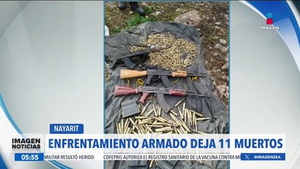 Enfrentamiento armado deja 11 muertos en Huajicori, Nayarit