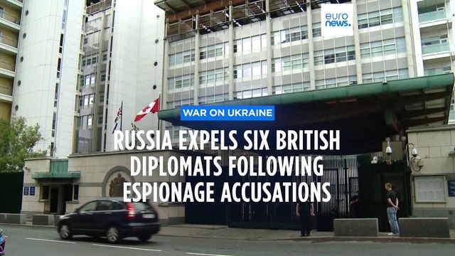 Russia expels six UK diplomats over 'subversive activities' and espionage allegations