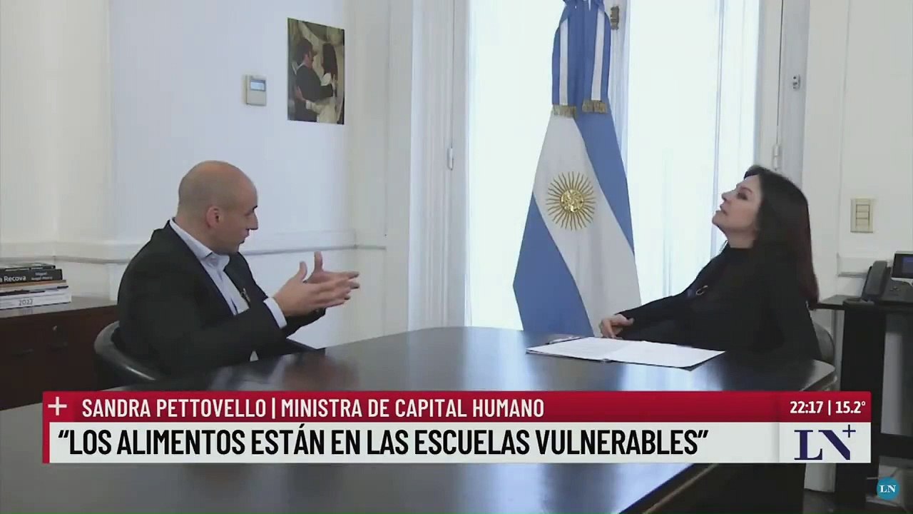 Pettovello sobre los alimentos retenidos en galpones