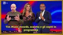 Tim Music Awards, scaletta e gli ospiti in programma