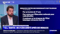 Loire-Atlantique: un  lycéen arrêté après avoir menacé de mort son enseignante, à Rezé