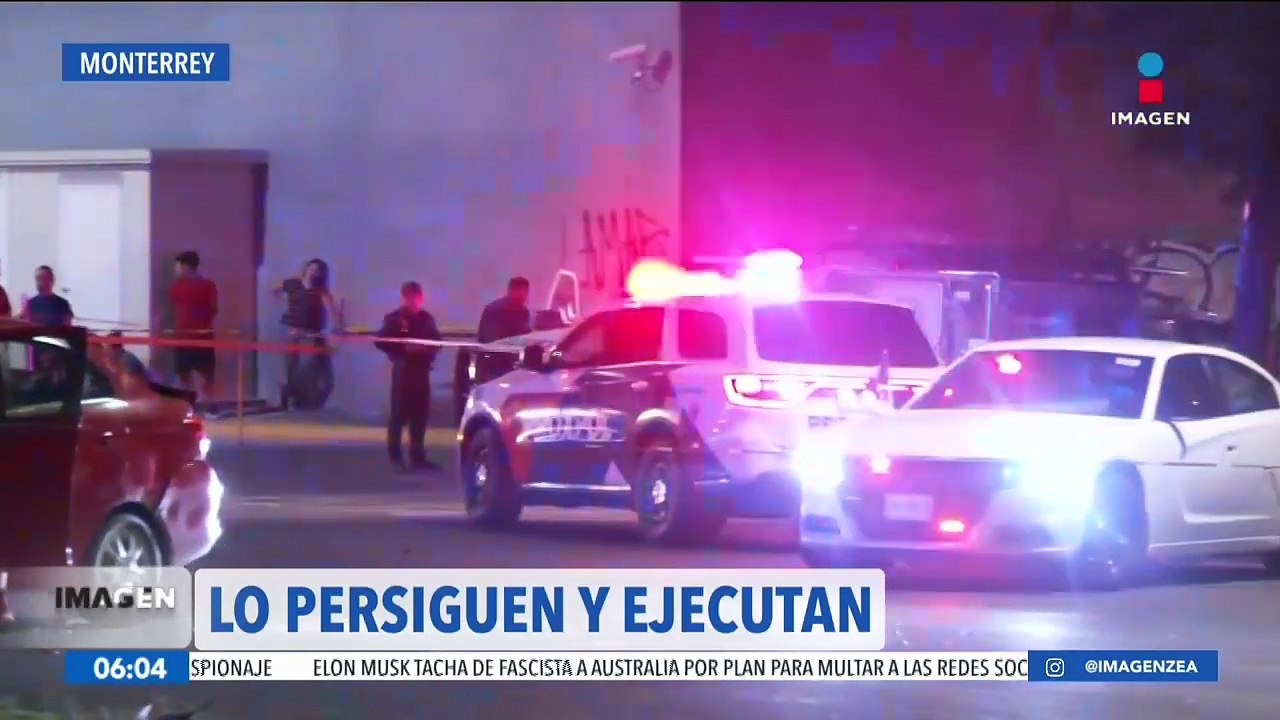 Hombres armados persiguen y ejecutan a un hombr...