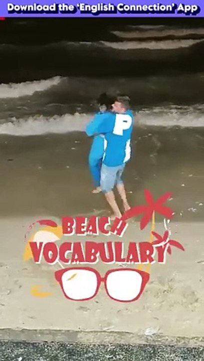Beach Vocabulary Learn English Speaking English Connection