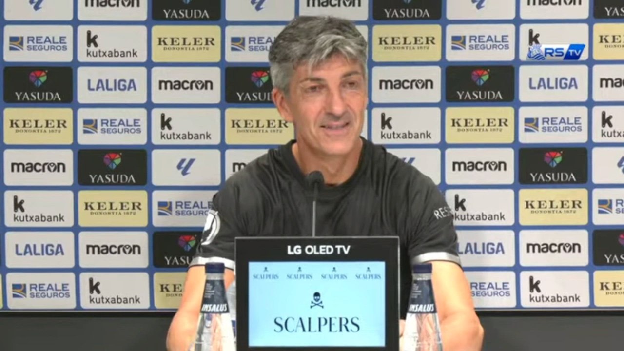 Rueda de prensa de Imanol Alguacil, previa al Real Sociedad vs. Real Madrid