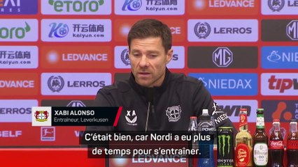 Xabi Alonso confiant pour Mukiele