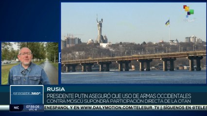 Rusia denuncia participación de OTAN en conflicto con Kiev